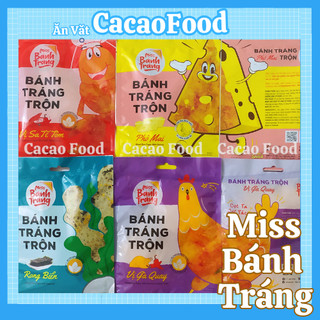 Bánh tráng trộn miss vị phô mai/chanh sả/gà quay/rong biển/sa tế bò/sa tế tôm 20gram vinasnack