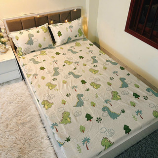 Ga và 2 vỏ gối combo3 món ga gối poly được chọn mẫu