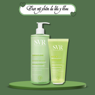 Sữa rửa mặt SVR dành cho da dầu, da mụn và da nhạy cảm mẫu mới 200ml, 400ml