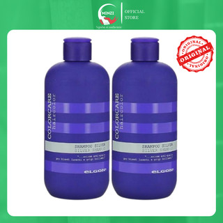 Dầu gội tím khử vàng Elgon Silver Colorcare Shampoo 10ML - 100ML - 300ML giữ màu cực tốt cho tóc tẩy ngày tết minzi