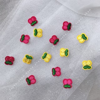 🍒4 STICKER ỦI QUẦN ÁO HÌNH CHERRY CUTE 🍒