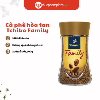 Cà phê hòa tan Tchibo Family lọ 200g