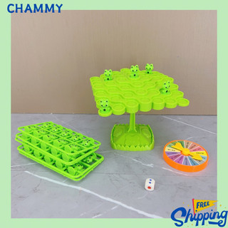 Đồ chơi ếch cân bằng CHAMMY bộ đồ chơi trí tuệ dành cho bé trai bé gái