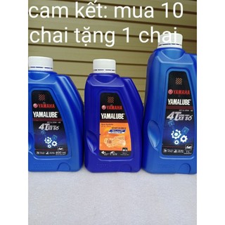 Dầu nhớt chính hãng Yamaha xe số và xe ga chai 0,8lit và 1lit