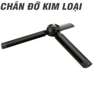 Tripod mini bằng kim loại 3 chân dùng cho máy ảnh điện thoại gimbal chống rung
