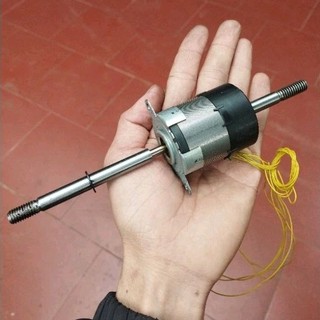 Khớp nối "trục quạt" lỗ 5 ly, 1 bộ trước và sau ,độ chế quạt từ mô tơ 775, mô tơ không chổi than đít đen có chục 5 ly