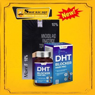  Combo Morr F10 + DHT Blocker Good Hair Pro Hỗ Mọc Tóc Hói Nhanh Hàm Lượng Cao
