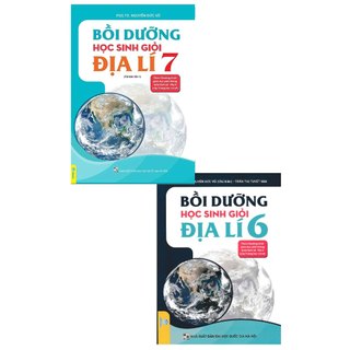 Sách - combo bồi dưỡng học sinh giỏi địa lí 6 + bồi dưỡng học sinh giỏi địa lí 7 - nd