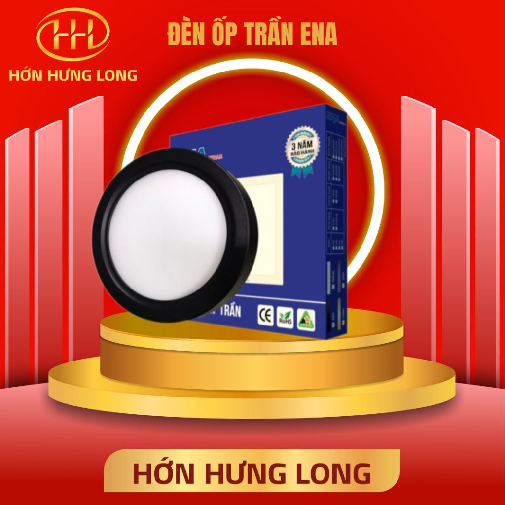 ĐÈN ỐP TRẦN ENA TRÒN 12W