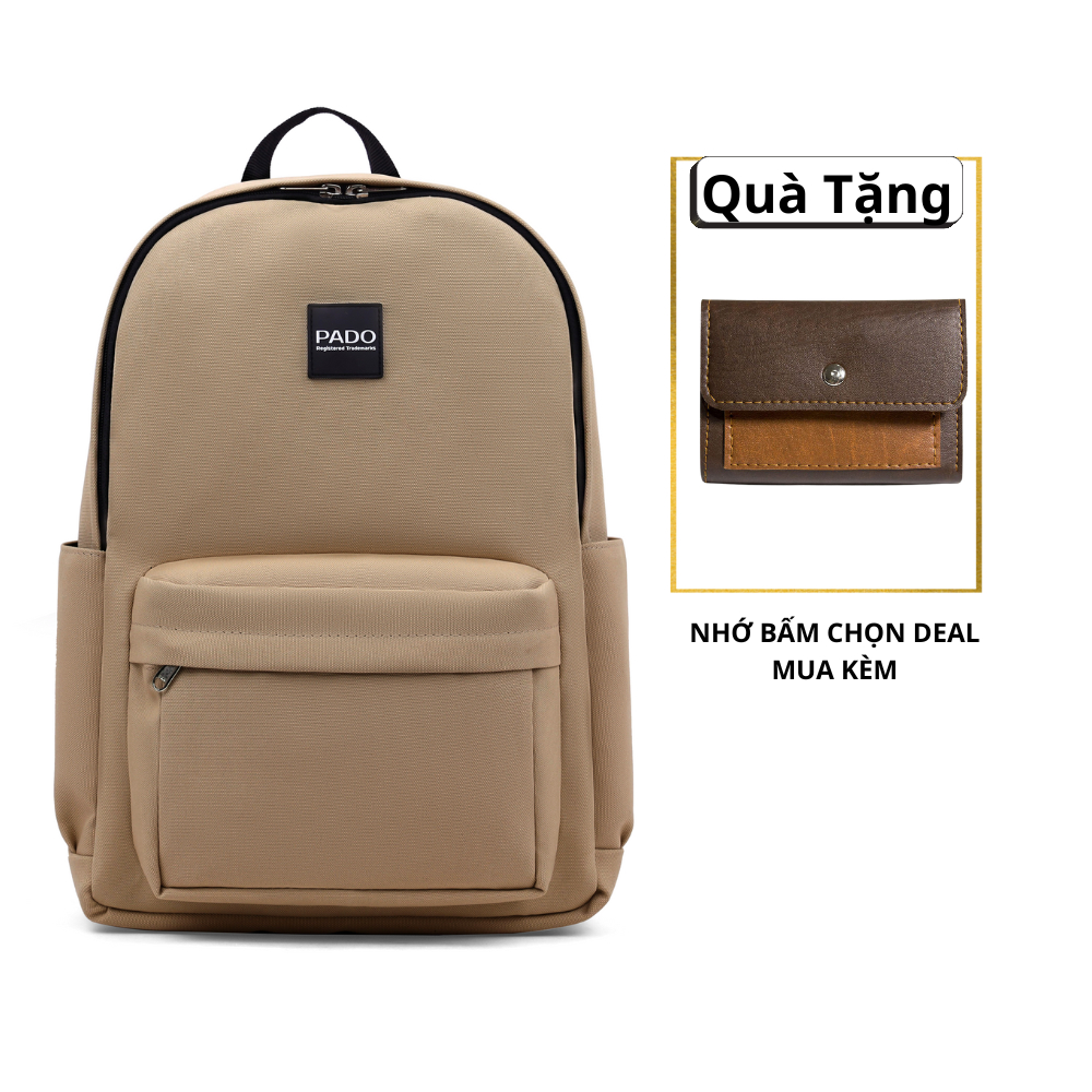 Balo PADO đi học đi làm thời trang 625 nhiều ngăn tiện lợi, đựng được laptop 15.6inch