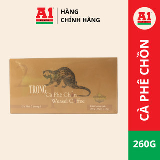 Cà phê chồn việt lai hương 2 in 1
