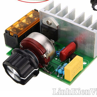 Module dimmer 4000W 220V, PWM Module điều khiển độ sáng, công suất cao chịu tải 4000W điền khiển tốc độ, sáng tối bóng..