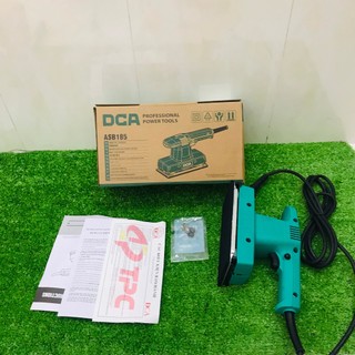 Máy chà nhám chữ nhật dca asb185 máy chà nhám rung 180w dca