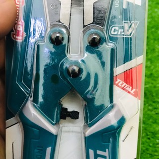Kềm Cộng Lực Mini 8" TOTAL THT11386 - Thép Cr-Mo Siêu Cứng, Có Khóa An Toàn, Cắt Sắt Cực Ngọt