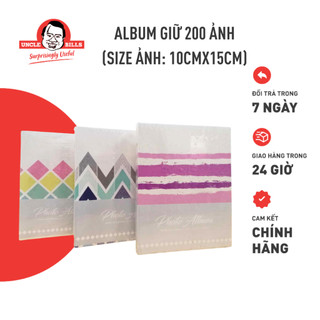 Tập Album Ảnh 10x15cm 200 Ảnh Uncle Bills SA0001