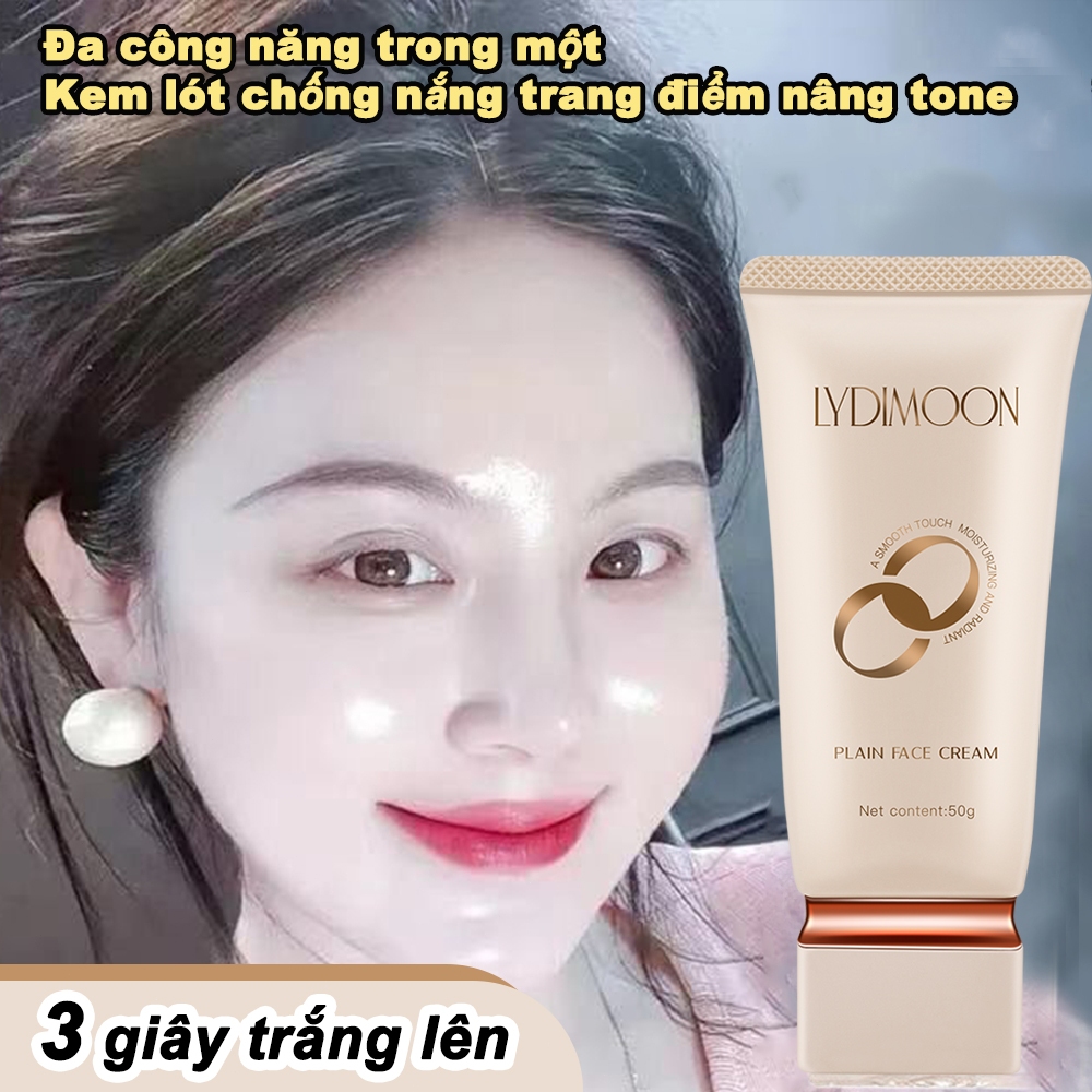 Kem trang điểm nâng tone cho người lười Kem lười trang điểm Không xuống tông suốt 8 giờ Trắng sáng không trắng giả