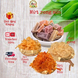 Rong Sụn Sấy Dẻo Ít Ngọt 500g Món Ăn Vặt Làm Từ Rong Sụn Khô Thành Mứt Rong Biển  Ăn Liền Tiện Lợi TRÁI CÂY SẤY CÔ BA