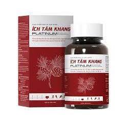 Ích Tâm Khang Platinum hỗ trợ giảm cholesterol máu hộp 60 viên - tổng kho miền nam