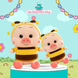 Heo Bông Ngồi Cosplay Ong Vàng Cao Cấp Gấu Bông Online