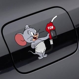 Decal Dán Xe nắp bình xăng Jerry