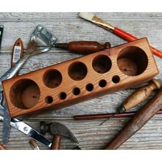 Đốc gỗ để bàn đa năng Decor, hộp đựng bút bằng gỗ