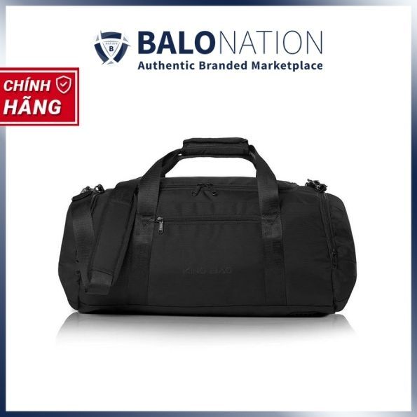 [CHÍNH HÃNG] Túi Trống Du Lịch 27L KINGBAG SKY Vải Trượt Nước Bền Bỉ, Có Ngăn Để Giày Riêng, Quai móc bằng sắt