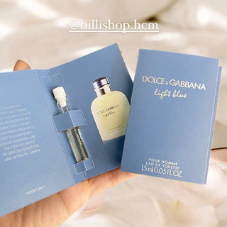 Vial nước hoa D&G Dolce & Gabanna: light blue