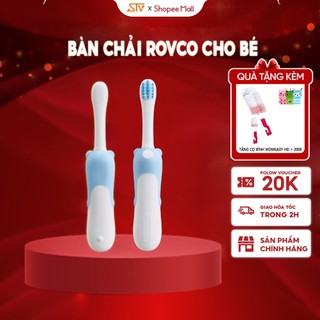 Bàn Chải Rovco Lông Mềm Hình Gấu Dễ Thương 3 Màu Cho Bé RK- X4024