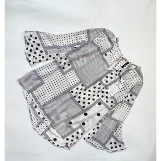 Áo Sơ Mi Voan Họa Tiết Phong Cách Boho