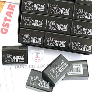 Combo 3 cục, 5 cục gôm đen tẩy chì hiệu GSTAR E300 chính hãng, chất lượng cao