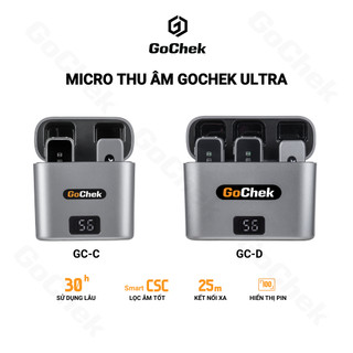Micro thu âm không dây GOCHEK Ultra cao cấp chuyên Livestream, Quay Video, Phỏng Vấn, sáng tạo nội...