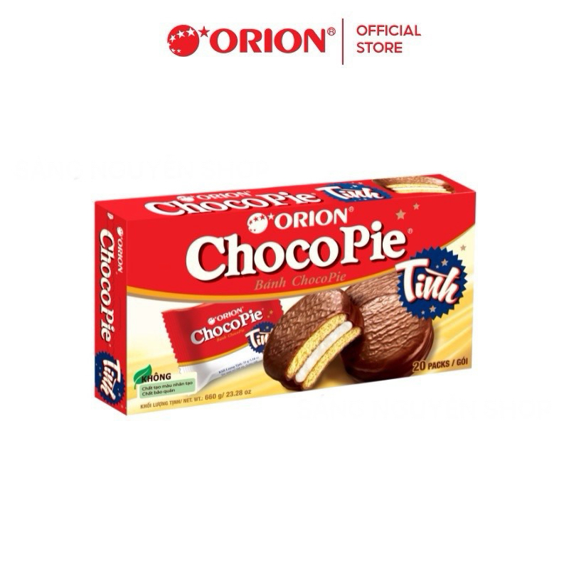 Bánh Choco-Pie Tình Orion Hộp 20 Chiếc 660G ...