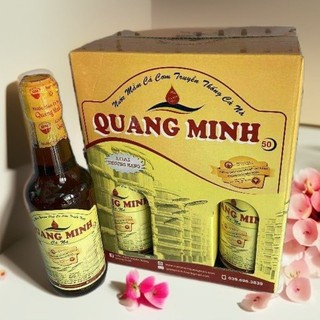 Thùng 6 chai 250ml nước mắm Quang Minh 50 độ