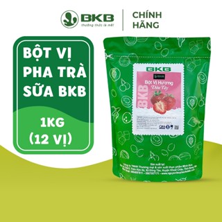 Bột Vị Pha Trà Sữa BKB Gói 1KG Thay Thế Hoàn Hảo Cho Siro ( Tạo Màu, Tạo Mùi)