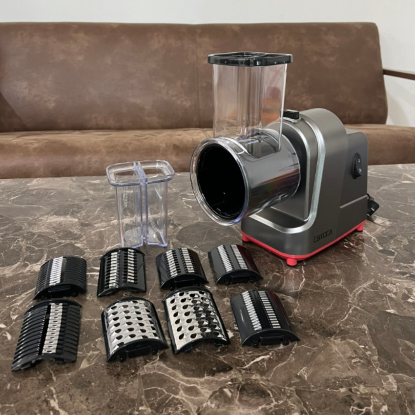Máy thái rau củ quả đa năng, 5 chế độ tiện dụng. Thương hiệu Mỹ Camoca cao cấp VSQ-S5