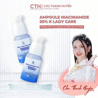 Ampoule B3 Niacinamide 20% treatment 3 đều màu da, giảm bã nhờn, mờ vết thâm, thu nhỏ lỗ chân lông