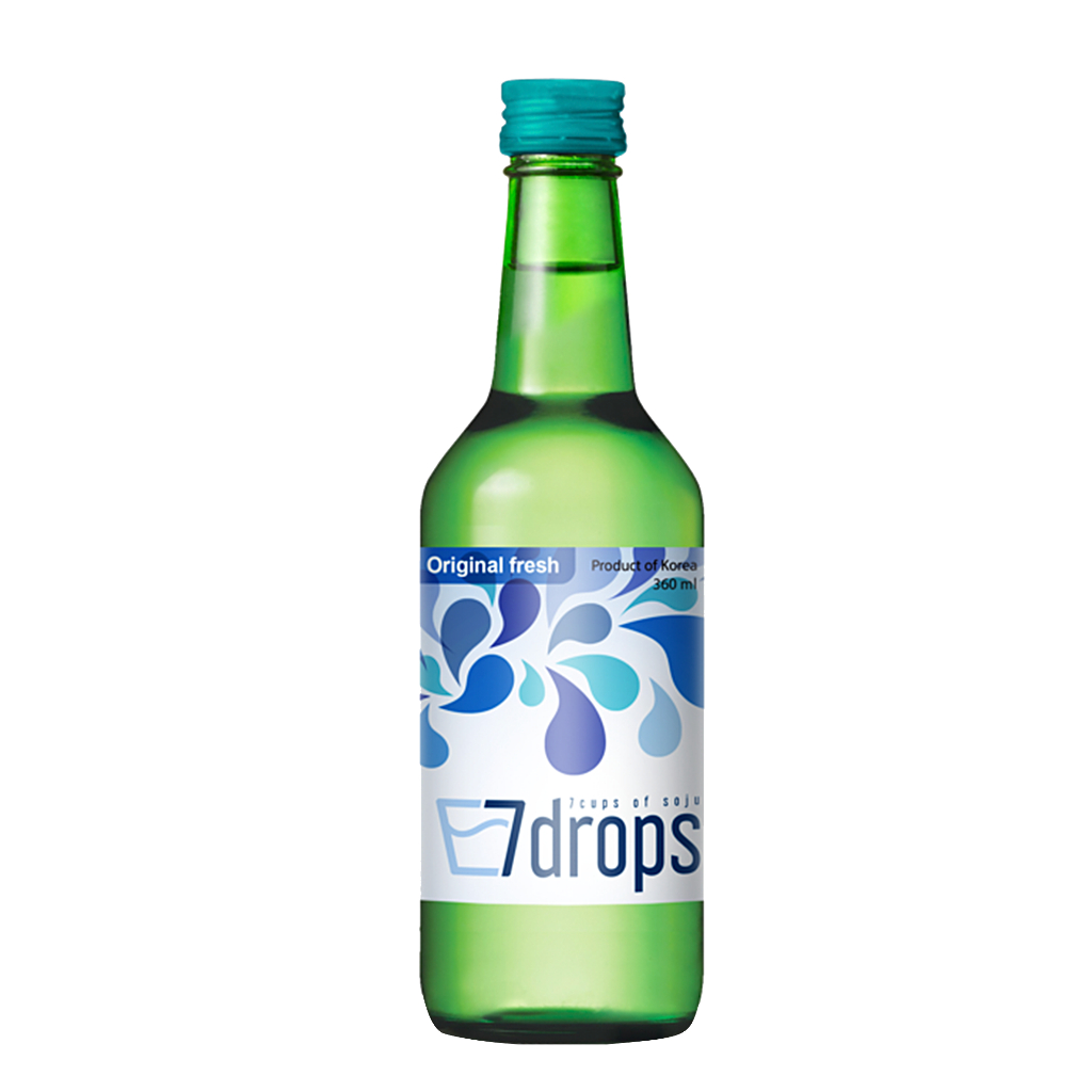 Soju 7Drops Original Fresh 360ml