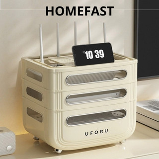 Kệ để đồ đa năng đặt bàn uforu cao cấp, Kệ Để Modem Wifi - Điều Khiển Tivi Đa Năng treo tường để bàn UF539
