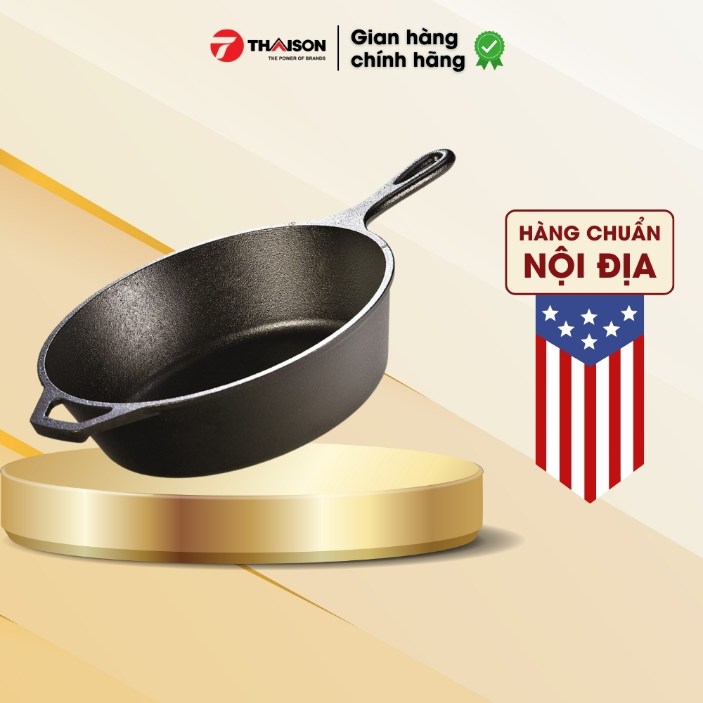 [Chính hãng LOGDE - MỸ] Chảo gang Lodge sâu lòng L8DSK3, bảo hành chính hãng, GIÁ TỐT
