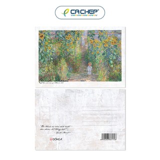 Cá Chép -  Postcard danh họa - Claude Monet (Tùy chọn)