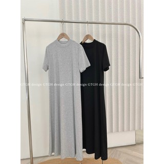 Siuu phẩm váy thun suông basic so hottt hàng freesize