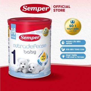 Sữa bột công thức Semper Nutradefense Baby 1 400g