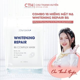 Combo 10 miếng Mặt Nạ Whitening Repair B5 Complex Mask dưỡng trắng, cấp ẩm, giảm nám tàn nhan