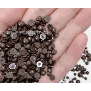Mắt dán màu nâu dùng làm mắt thú bông handmade