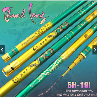 Cần Câu Tay Thanh Long 6H - Chuyên Săn Hàng Chất Lượng Tốt - Tặng Kèm Ngọn Zin - Đủ Size 3m6 - 8m1