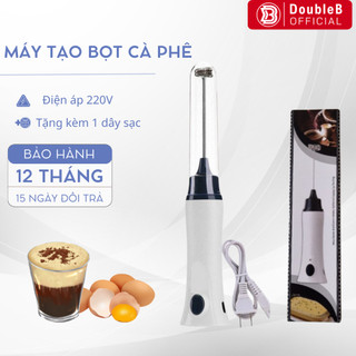 Máy tạo bọt cafe sạc điện, máy cầm tay tạo bọt sữa, đánh trứng, đánh kem cheese đa năng mẫu mới