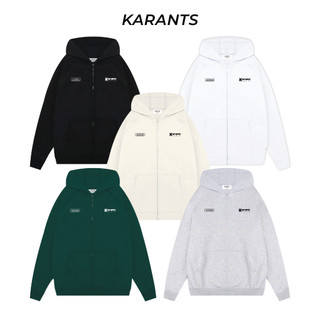 Áo Hoodie Zip Karants Local Brand Unisex Basic Kéo Khóa - HDZ01
