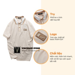 Áo thun nam tay ngắn đẹp có cổ polo Rears, có size lớn vnxk cao cấp mới | Áo polo Vincenzo Store