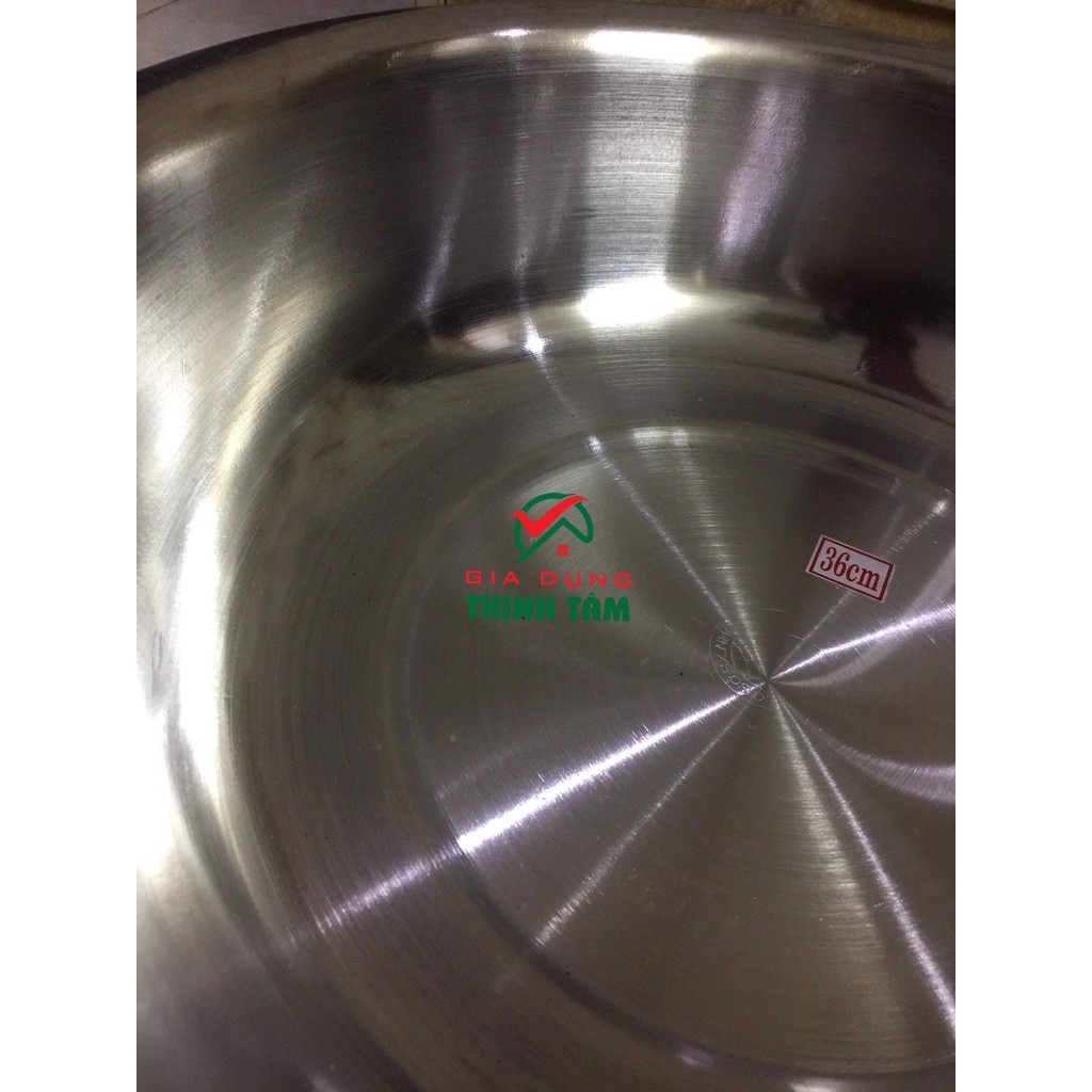 Thau Nhôm Chậu Nhôm Tiến Đạt đường kính 22 24 26 28 30 32 34 36cm