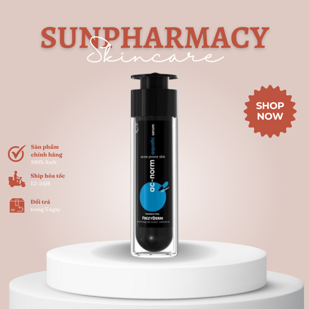 [Hàng công ty] Serum cấp nước cho da dầu mụn Frezyderm Ac-Norm Aquatic Serum 50ml